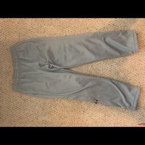 Gray Under Armour sweat pants